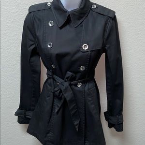 Vintage Andrew Charles Tie Waist Trench Coat